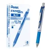 Pentel EnerGel X Retractable Gel Pen Medium Blue (Pack of 12)