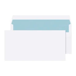 Q-Connect DL Envelopes Plain Wallet Self Seal 80gsm White (Pack of 1000)