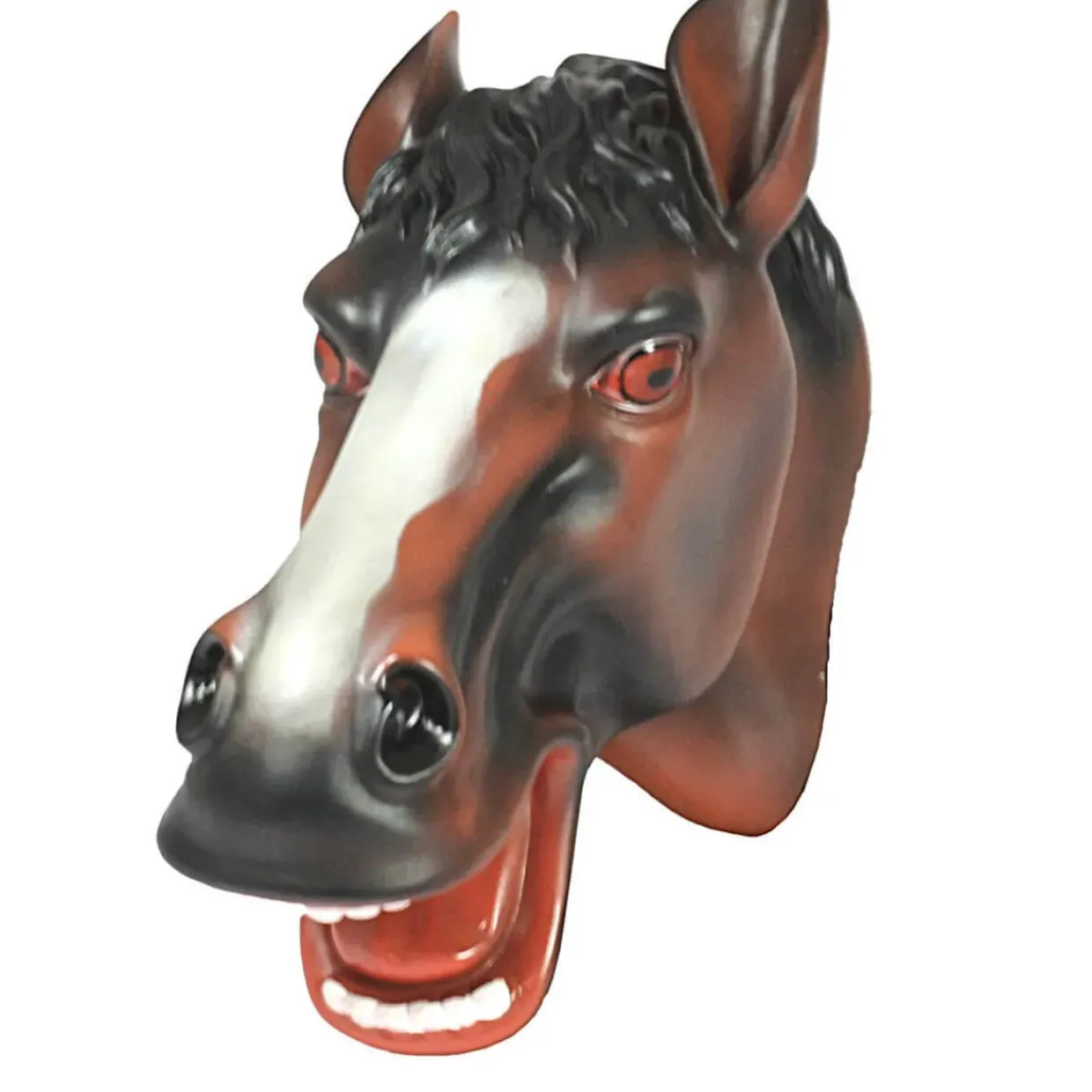 Realistic Farm Animal Hand Puppet Set - Horse & Pig