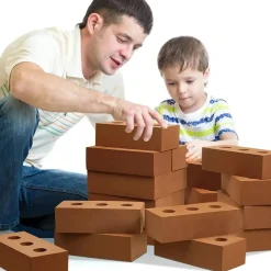 Realistic Foam Bricks - 25 Pack