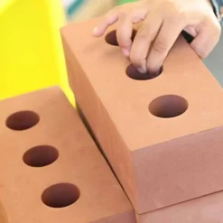 Realistic Foam Bricks - 25 Pack