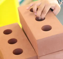 Realistic Foam Bricks - 50 Pack