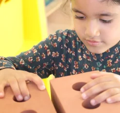 Realistic foam bricks & breeze blocks - 45pcs