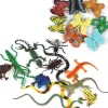 Realistic Small World Butterfly, Lizard, & Minibeast Toys - 20pcs