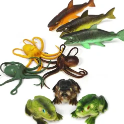 Realistic Small World Marine Life Set of 9