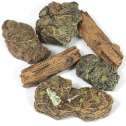 Realistic Small World Scenery, Rocks, Logs & Trees. 10pc