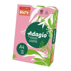 Rey Adagio Card A4 160gsm Pink (250 sheets)