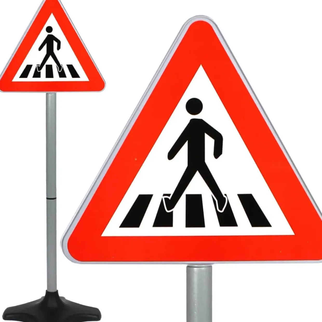 Road Safety Traffic Signs 5Pc & Parking Barrier Set.