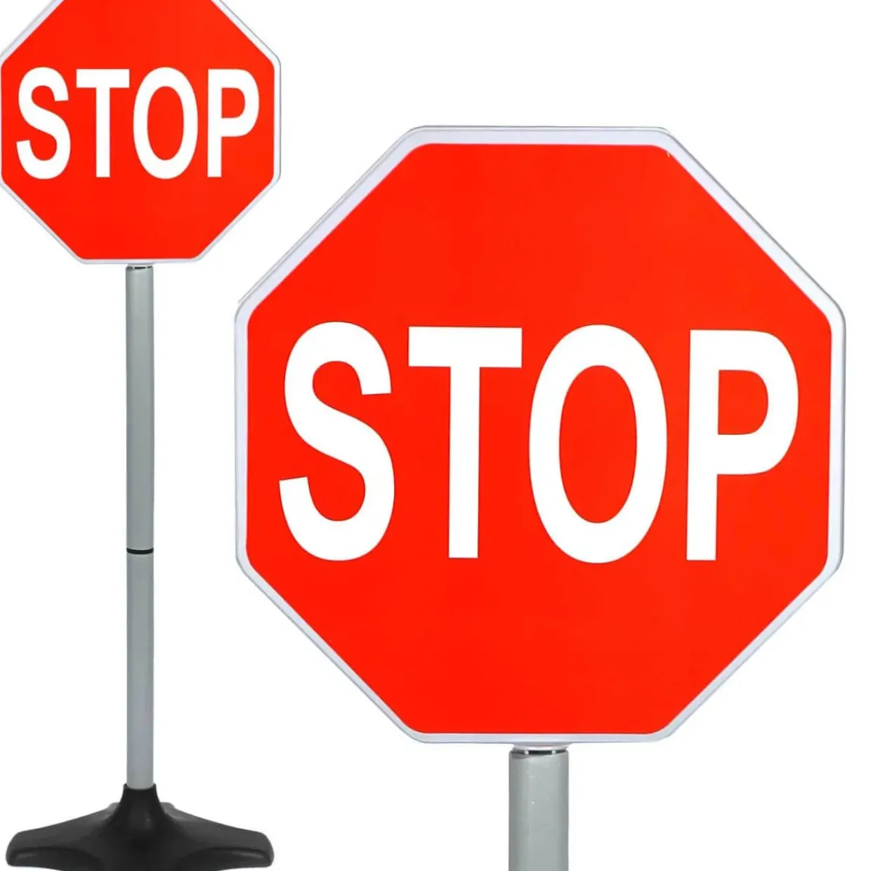 Road Safety Traffic Signs, Traffic Light & Parking Barrier Set.