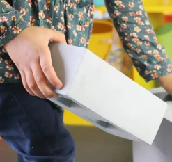 Role Play Foam House Bricks Breeze Blocks and Wooden Effect Building Blocks Bundle 77 Pack