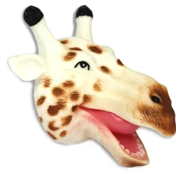 Safari Animal Hand Puppets Set of 4 for Imaginative Playtime