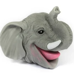 Safari Animal Hand Puppets Set of 4 for Imaginative Playtime