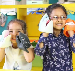 Sea Animal Hand Puppets - Set of 4