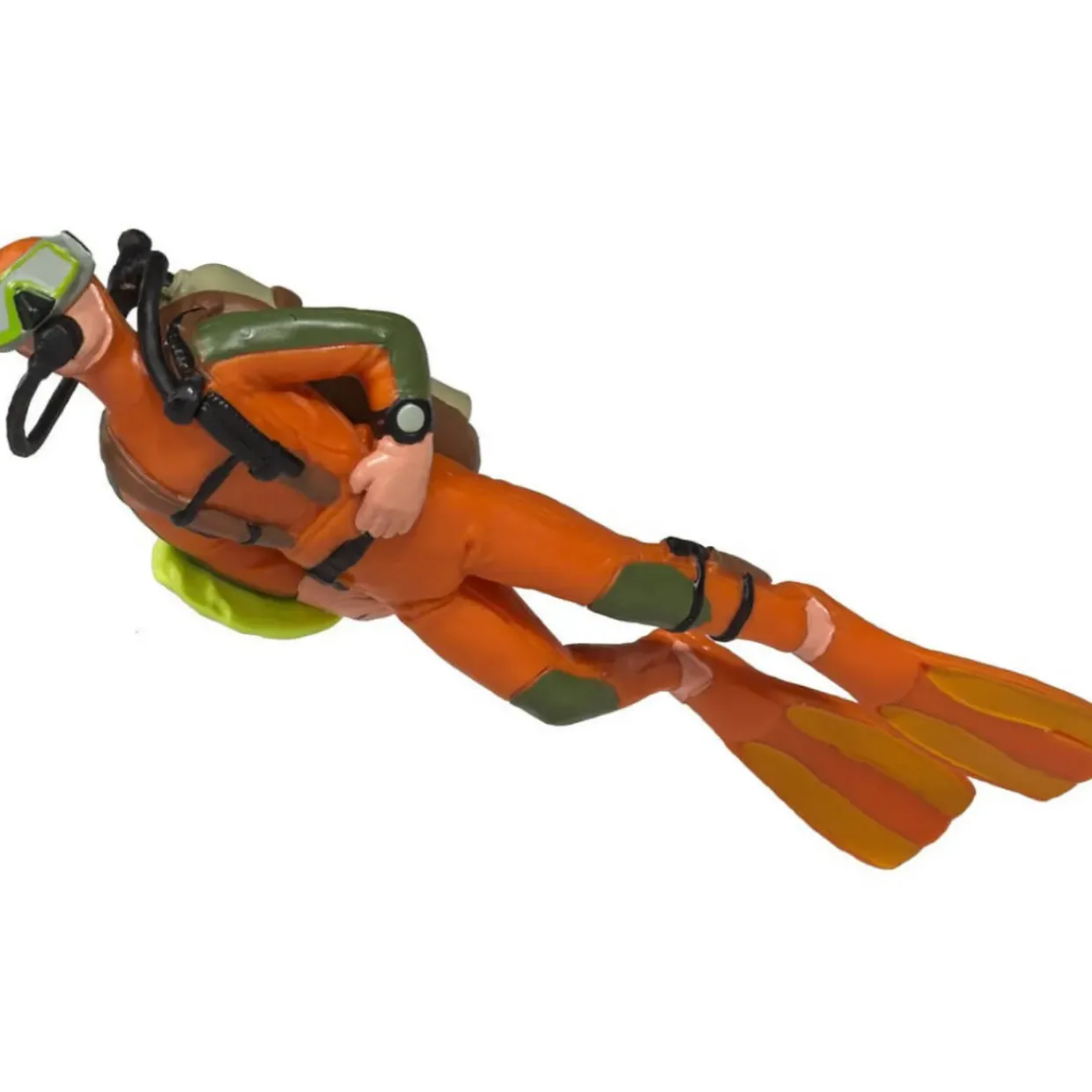 Sea Creatures, Animals & Diver Toys - 7pc