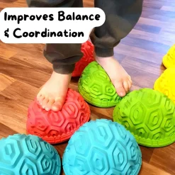 Sensory Balance Pod Stepping Stones - Turtle Shell