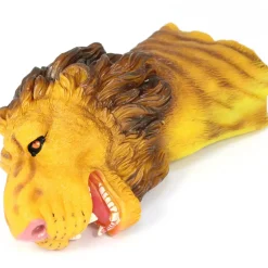 Set of 2 Lion & Tiger Animal Hand Puppets