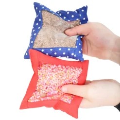 Set of 6 Tactile Sensory Bags (Windowed)