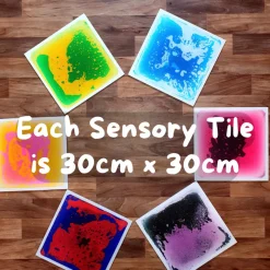Small Sensory Floor Tiles - Non-Slip, Durable, & Calming