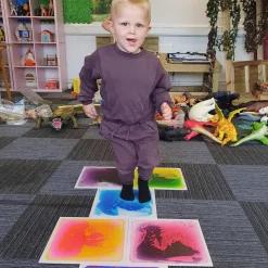 Small Sensory Floor Tiles - Non-Slip, Durable, & Calming