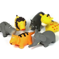 Small World Cartoon Wild Animals - 6pcs