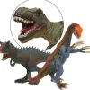 Small World Dinosaur Toys - Lifelike 3pc Set for Imaginative Play