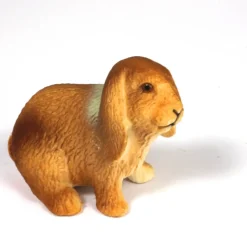 Small World Domestic Pet Dog Cat & Rabbit Figures - 16pc for Pretend Play