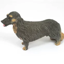 Small World Domestic Pet Dog Cat & Rabbit Figures - 16pc for Pretend Play