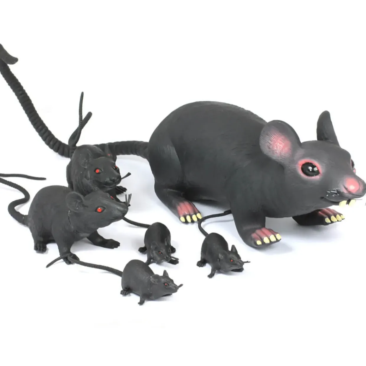 Small World Toy Rat Family (set of 6)