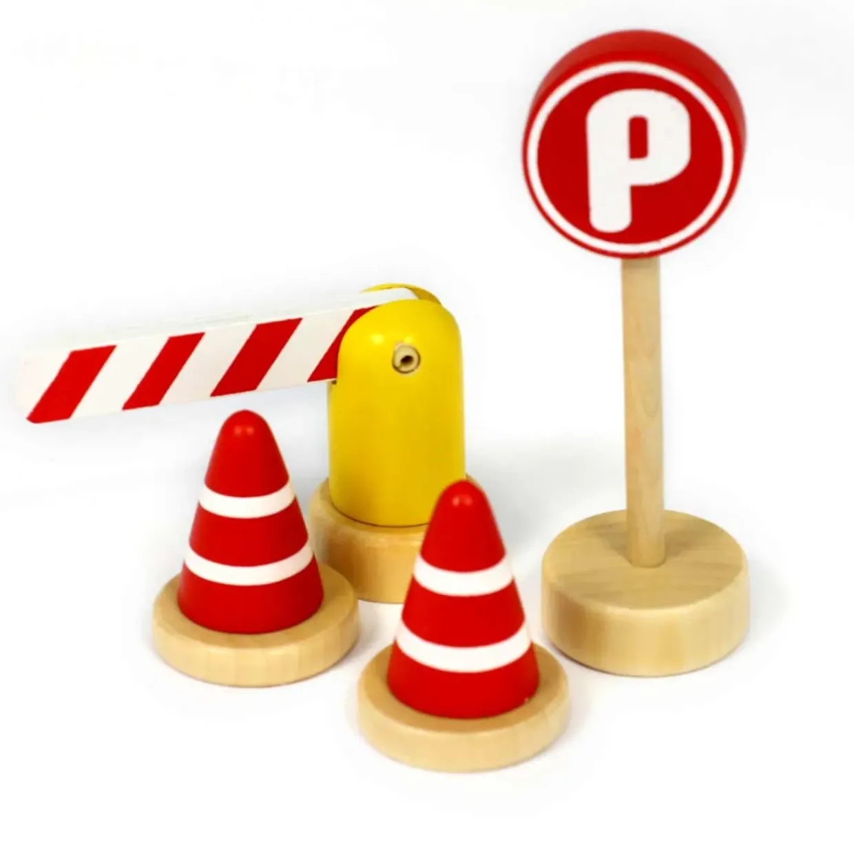 Small World Wooden Garage Playset - Eco-Friendly Toy for Endless Imaginative Play