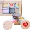 Wooden Biscuit Set