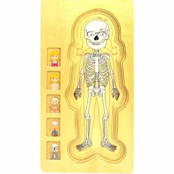 Wooden Jigsaw Puzzle Bundle - Human Body Boy & Girl